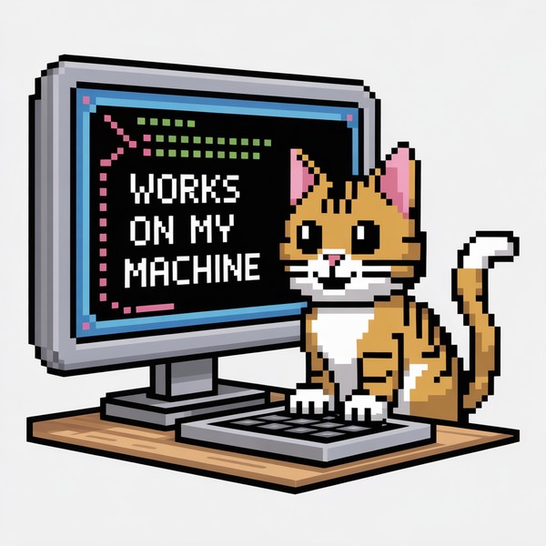 Pixel Dev Cat Mug