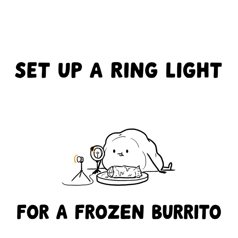 Ring Light Potato Mug