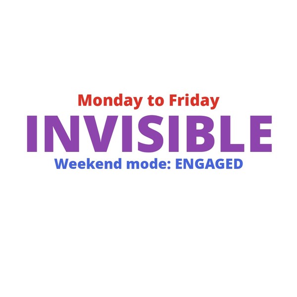 Invisible Monday Mug