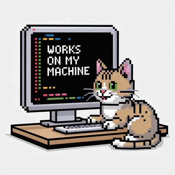 Pixel Dev Cat Mug