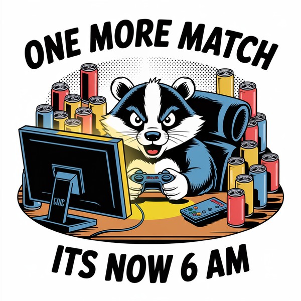 One More Match Badger Mug