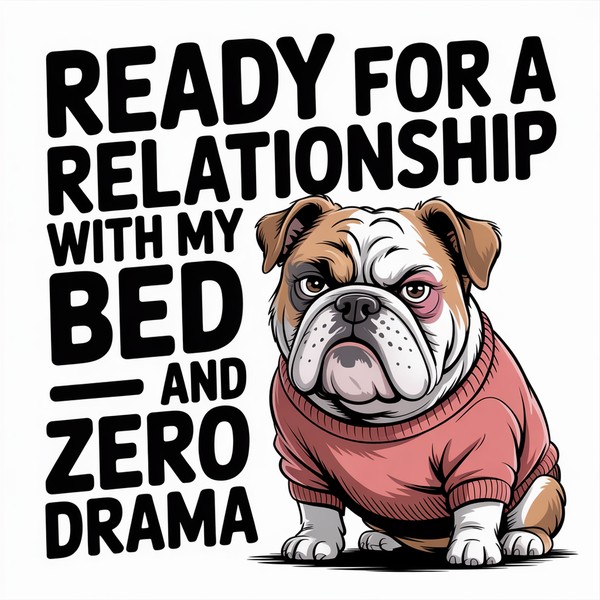 Zero Drama Dog Mug