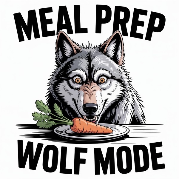 Meal Prep Wolf Mode Mug