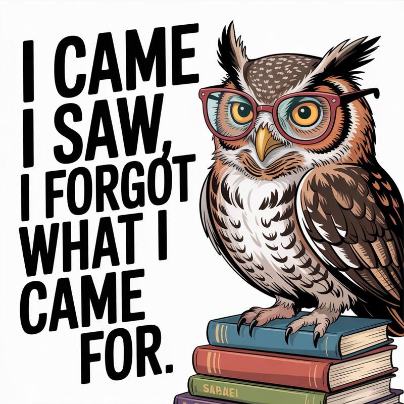 Forgetful Owl Mug