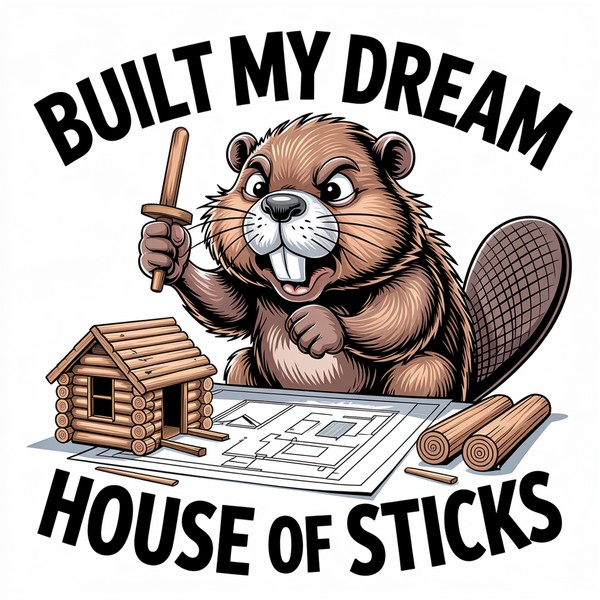 Built Dream House Sticks Mug