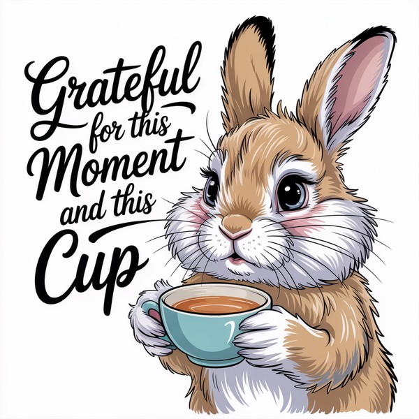 Grateful Bunny Mug
