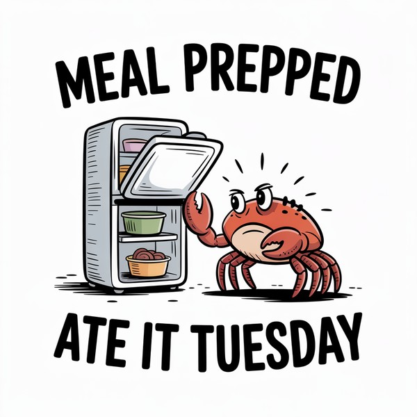 Meal Prepped Tuesday Crab Mug