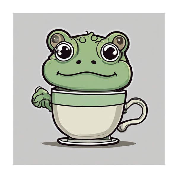 Smug Frog Tea Mug