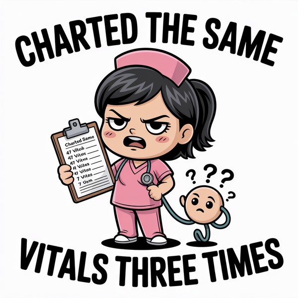 Charted Same Vitals Mug