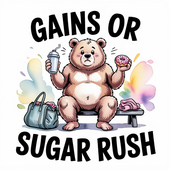 Gains or Sugar Rush Mug