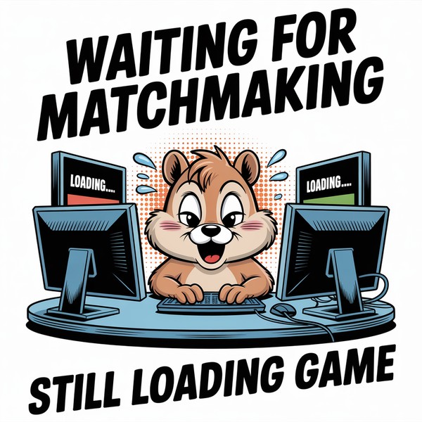 Waiting Matchmaking Chipmunk Mug