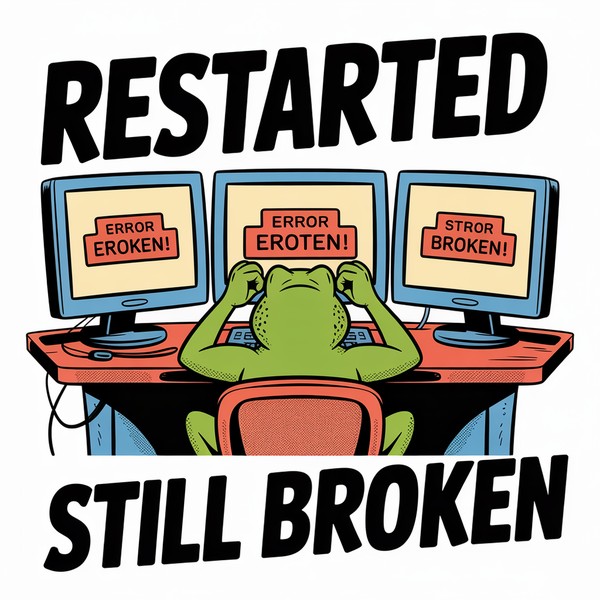 Restarted Still Broken Mug