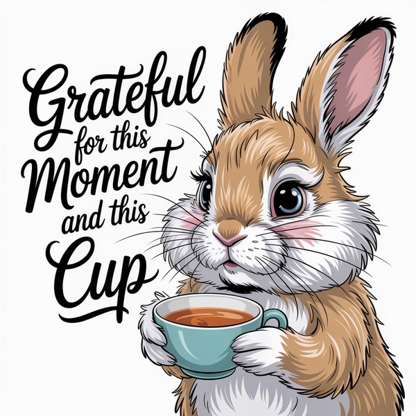 Grateful Bunny Mug