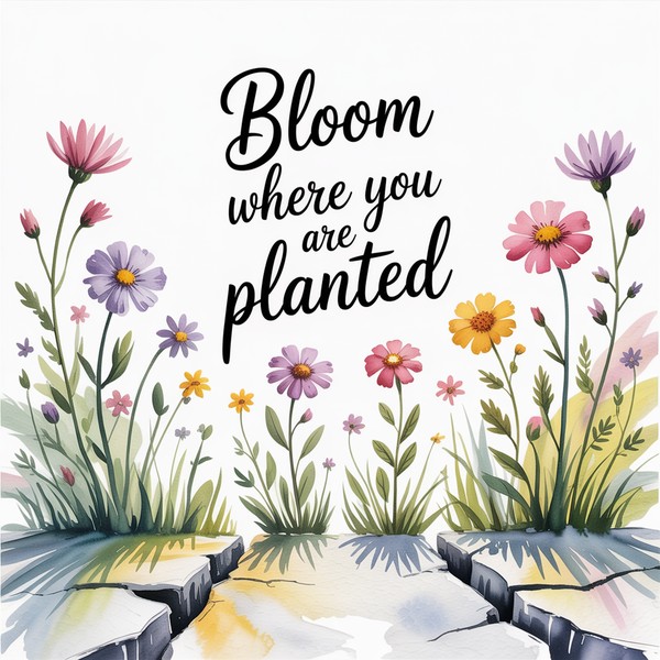 Bloom Flowers Mug