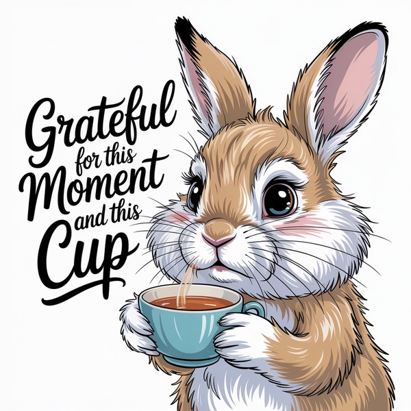 Grateful Bunny Mug