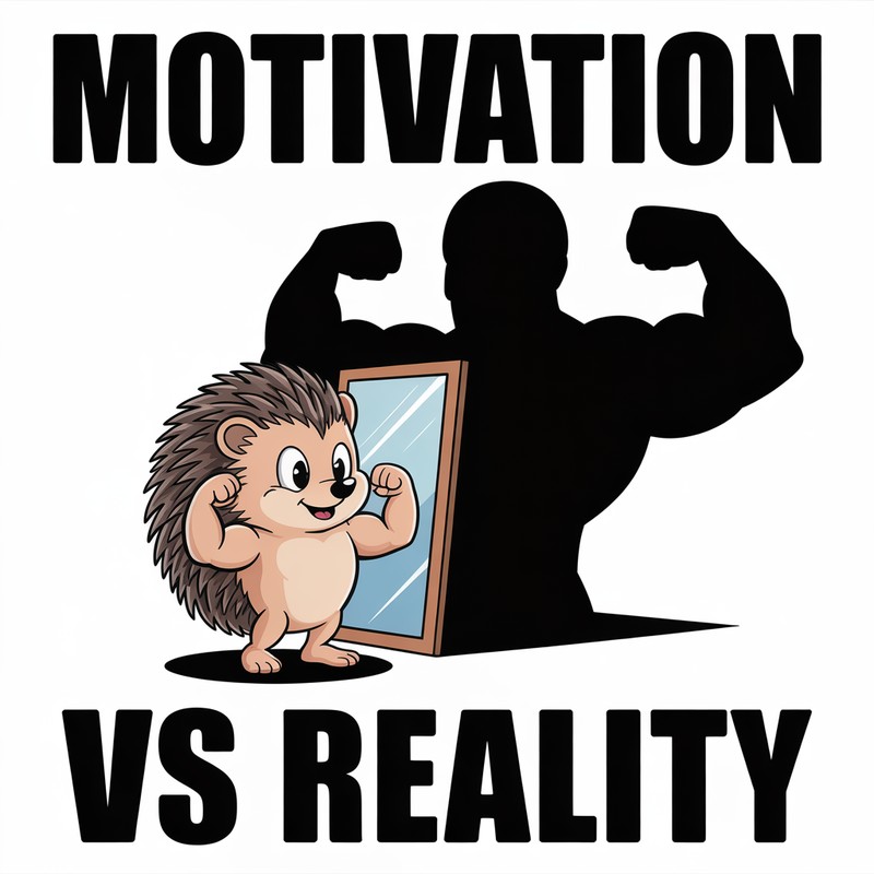 Hedgehog Mirror Flex Mug