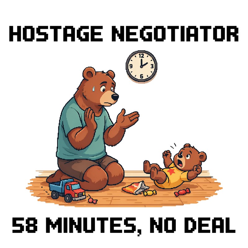 Tantrum Negotiator Bear Mug