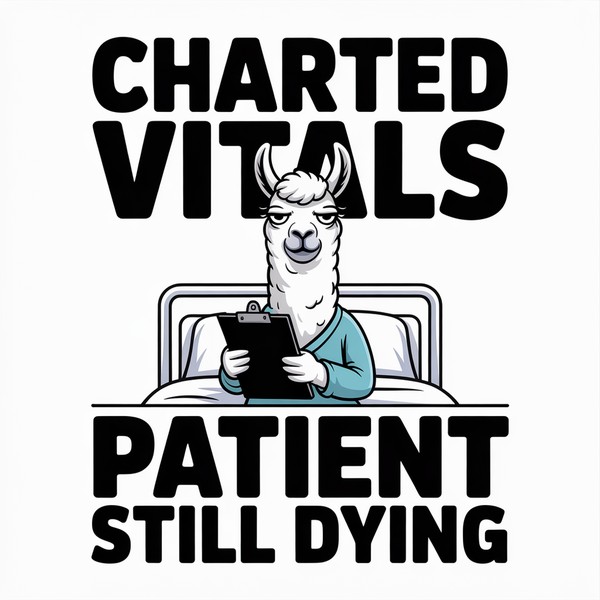 Charted Vitals Still Dying Mug