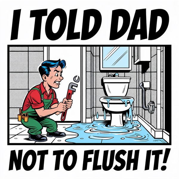 Told Dad Not Flush Mug