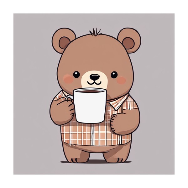 Monday Bear Mug #258