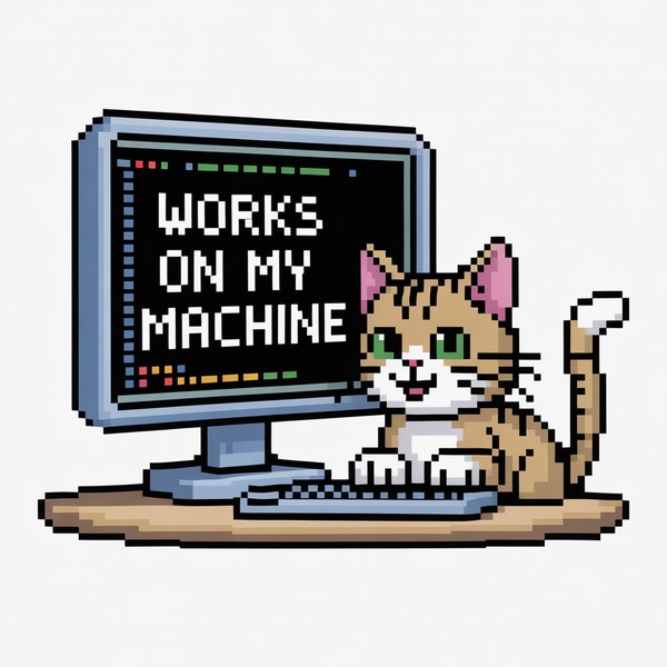 Pixel Dev Cat Mug
