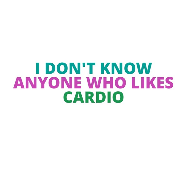 Cardio Hate Club Mug