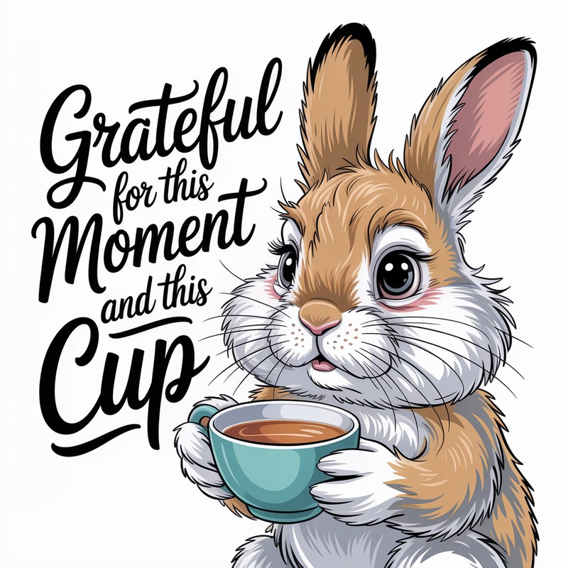 Grateful Bunny Mug