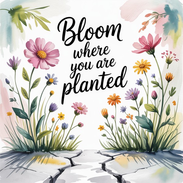 Bloom Flowers Mug