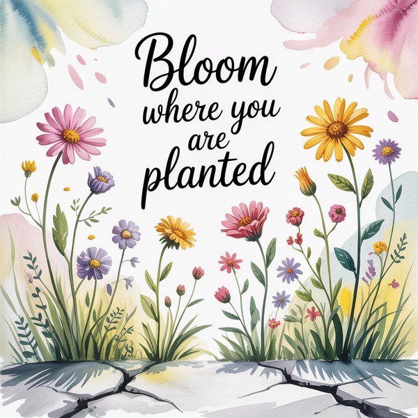 Bloom Flowers Mug