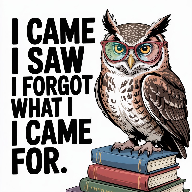 Forgetful Owl Mug