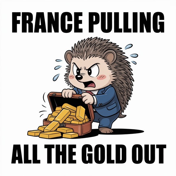 Gold Heist Panic Mug