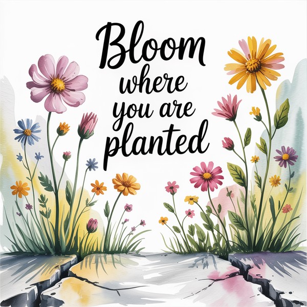 Bloom Flowers Mug