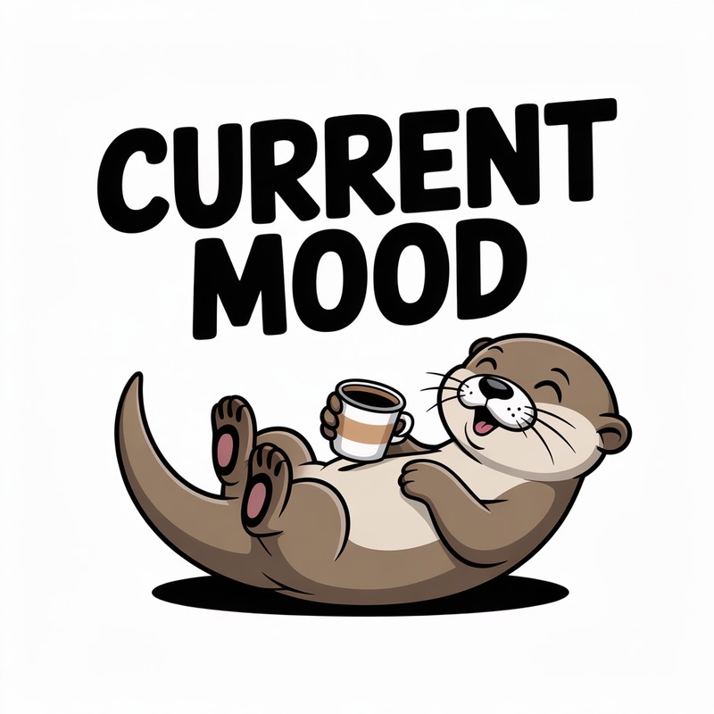 Current Mood Otter Mug