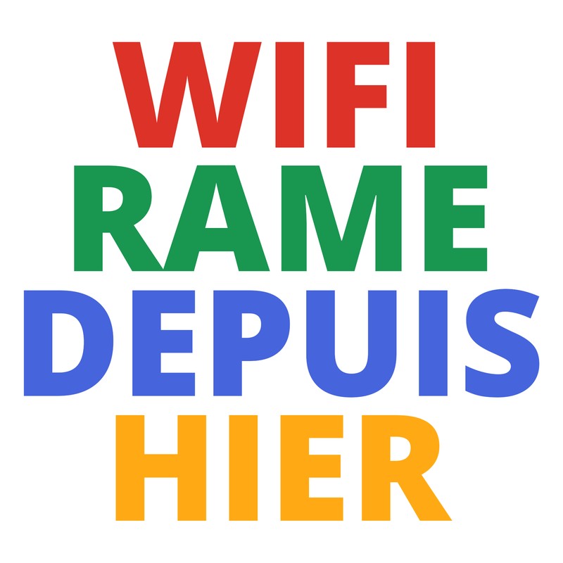 WIFI RAME DEPUIS HIER Tee