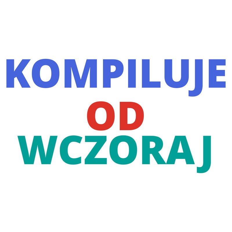 KOMPILUJE OD WCZORAJ Tee
