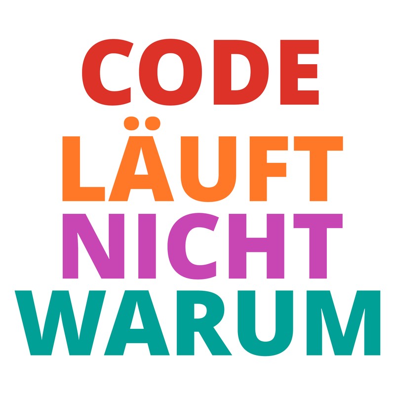 CODE LÄUFT NICHT WARUM Tee