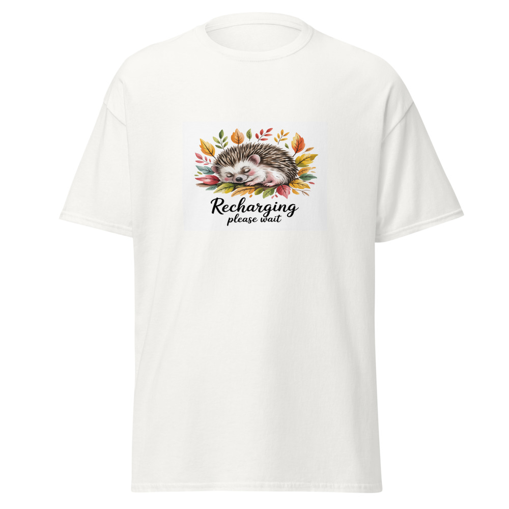 Recharging Hedgehog Tee