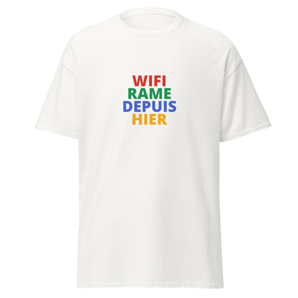WIFI RAME DEPUIS HIER Tee