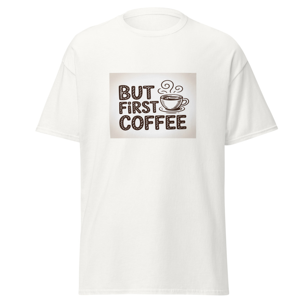 But First Coffee Doodle Tee