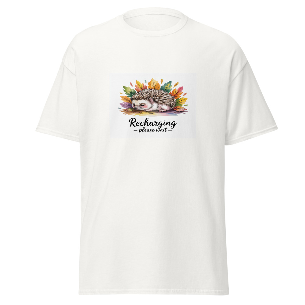 Recharging Hedgehog Tee