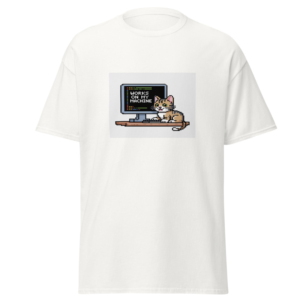 Pixel Dev Cat Tee