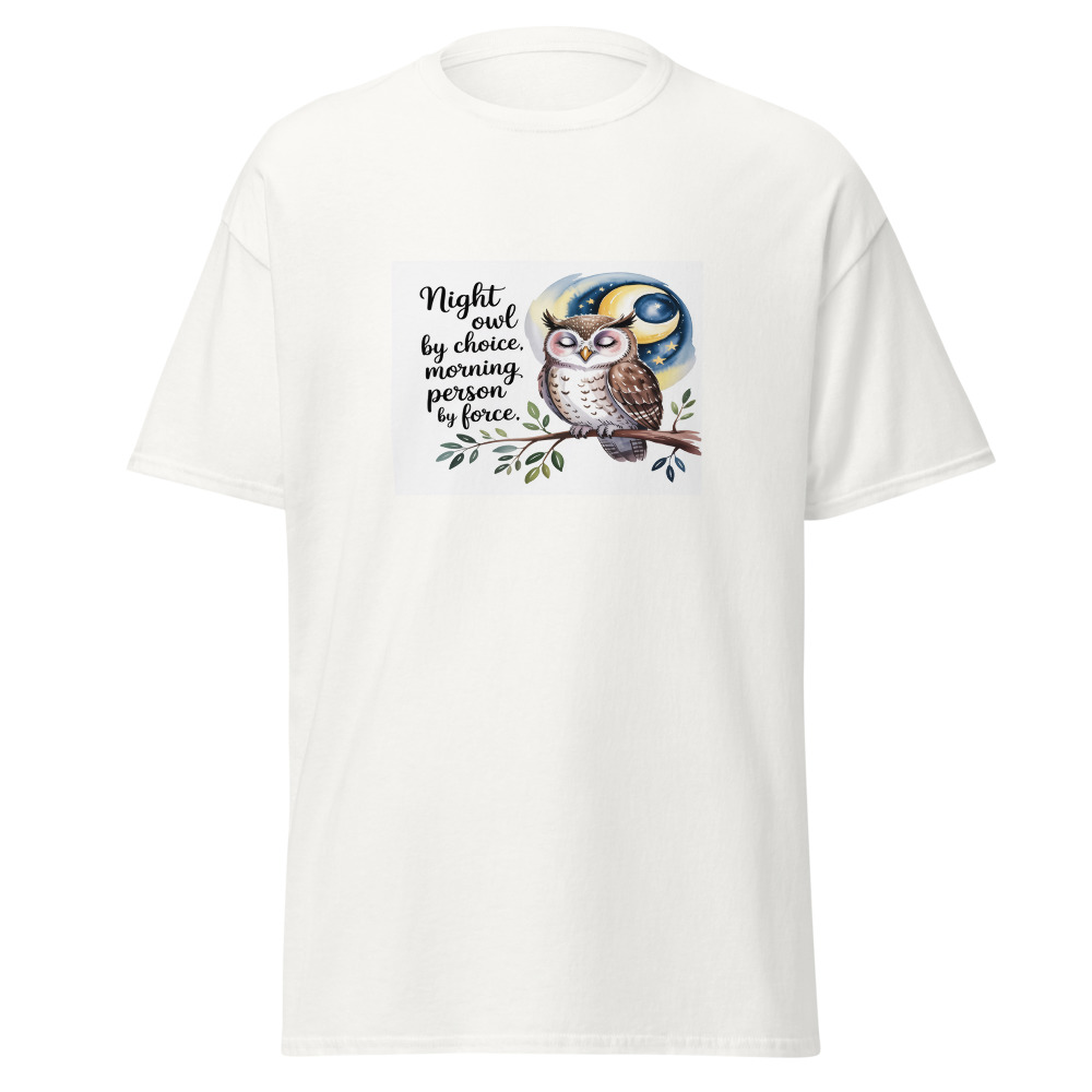 Night Owl Watercolor Tee