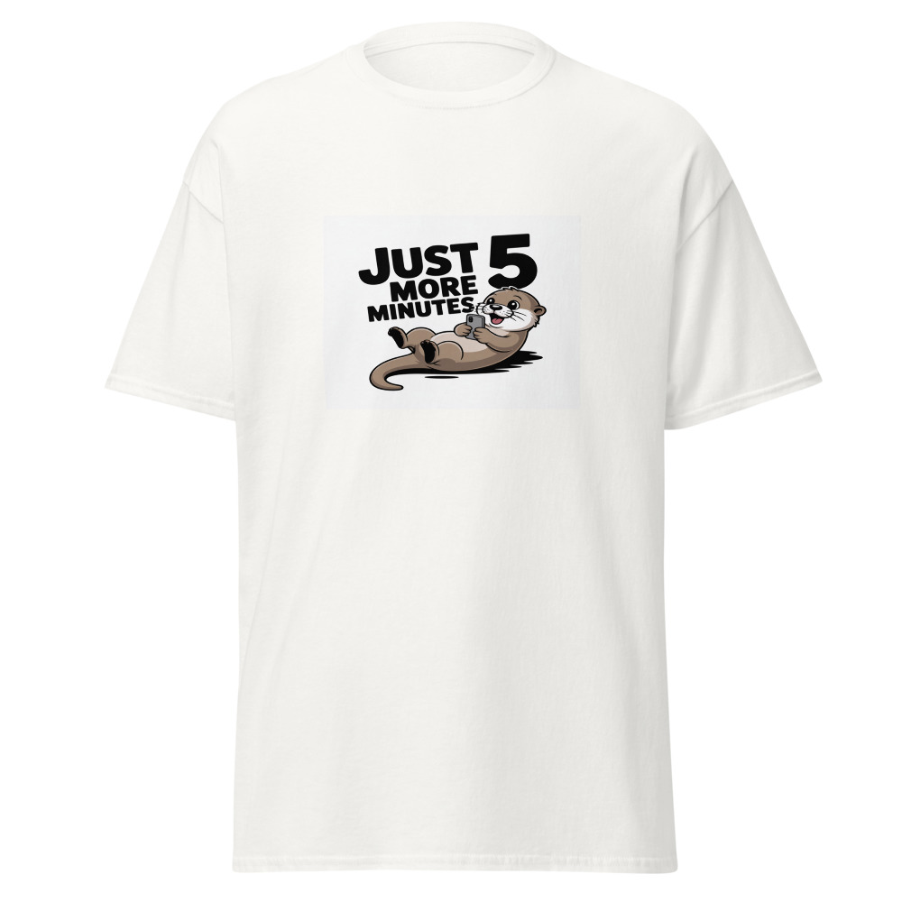 Scrolling Otter Tee