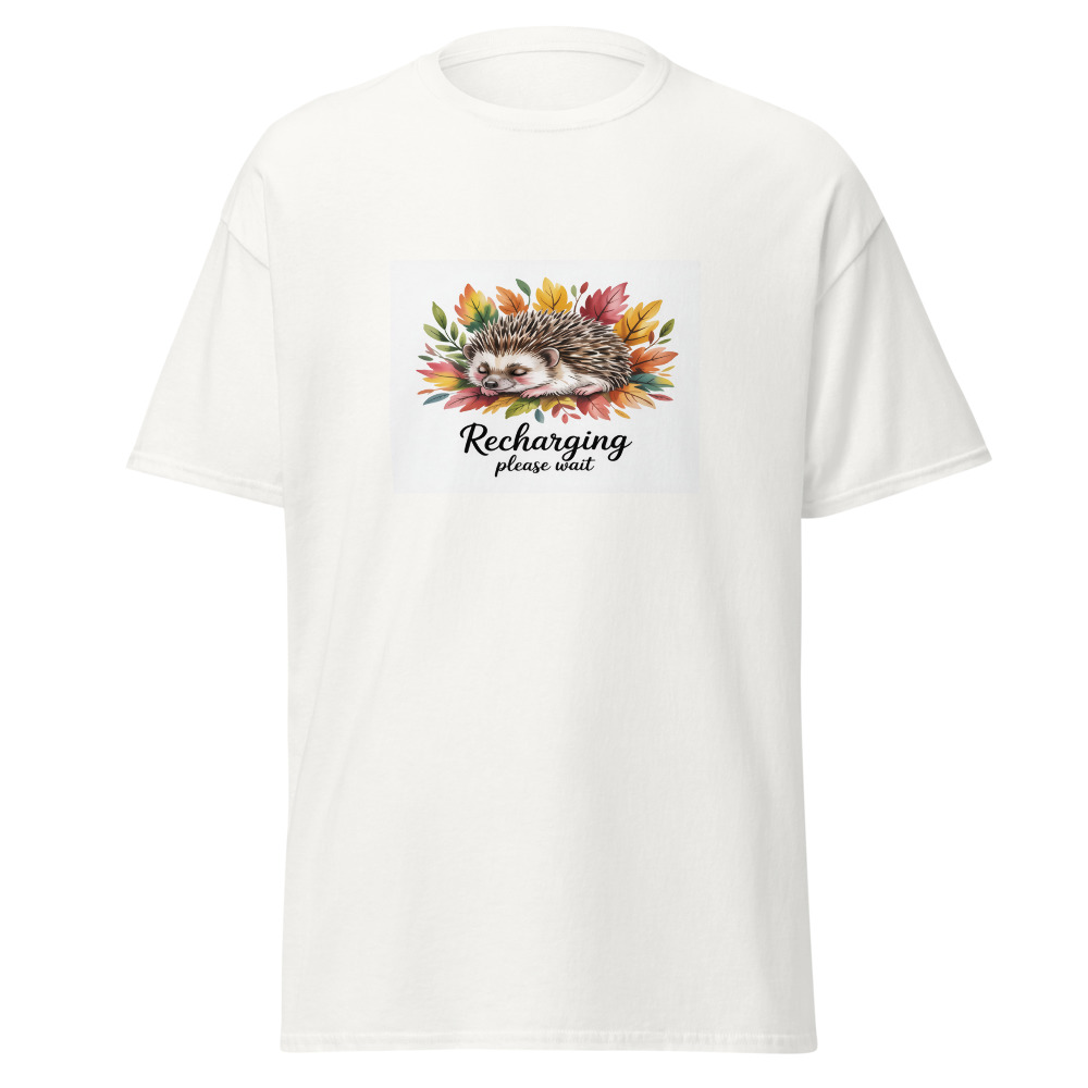Recharging Hedgehog Tee