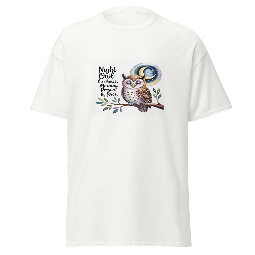 Night Owl Watercolor Tee