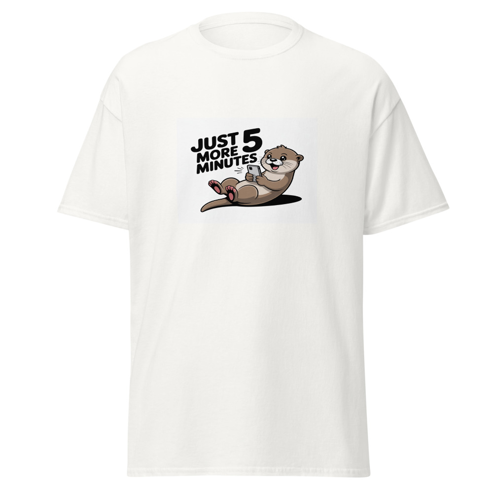 Scrolling Otter Tee
