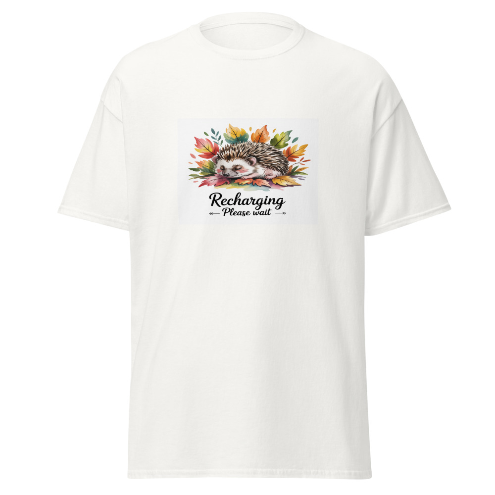 Recharging Hedgehog Tee