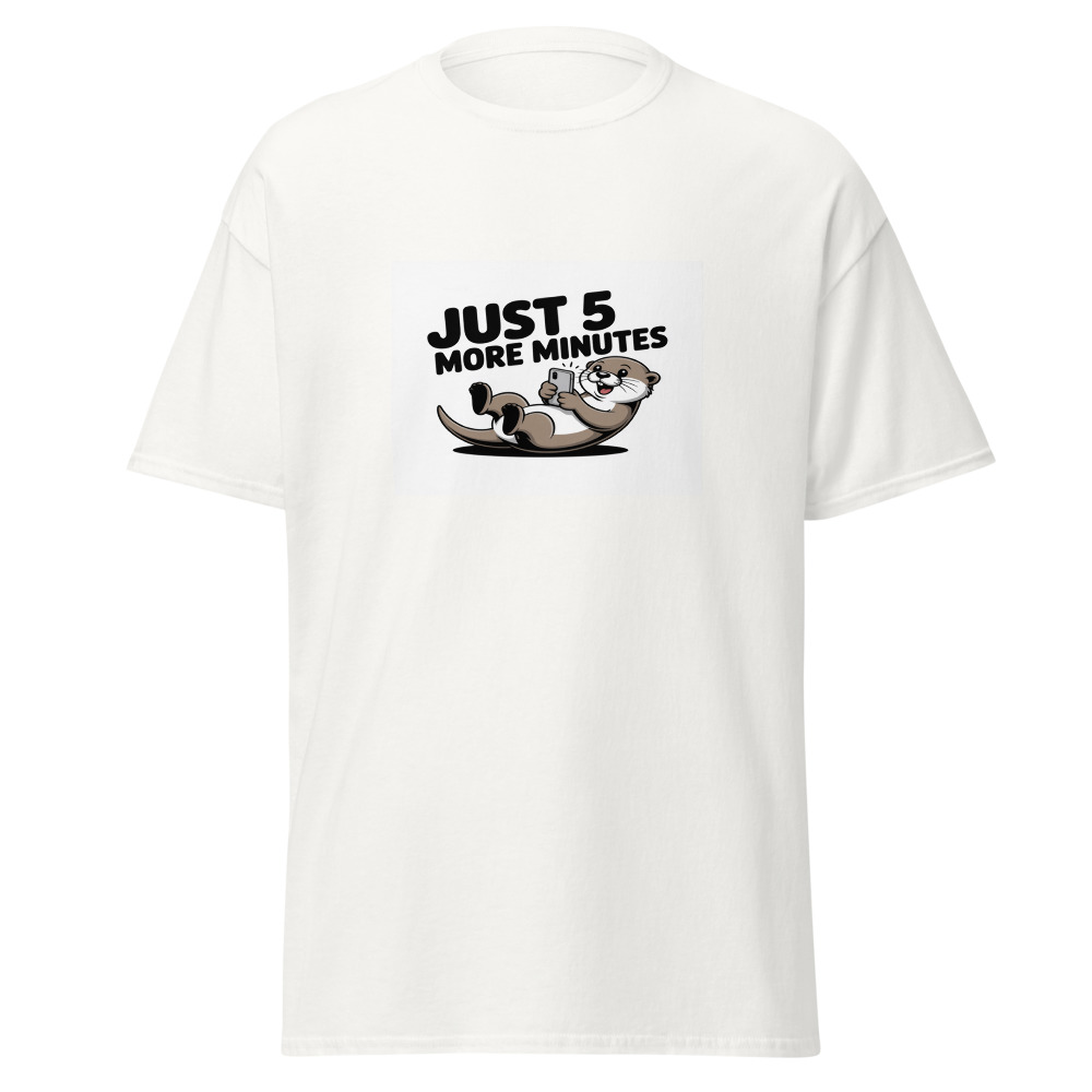 Scrolling Otter Tee