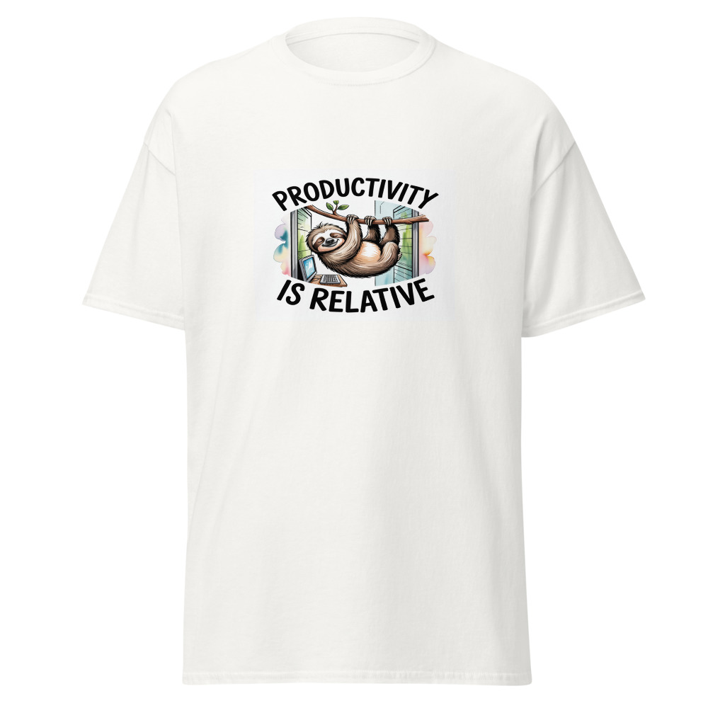 Productivity Is Relative Tee