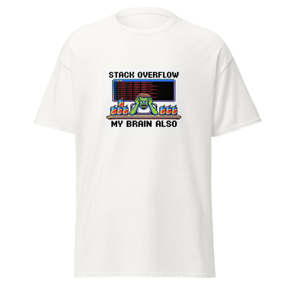 Stack Overflow Brain Tee